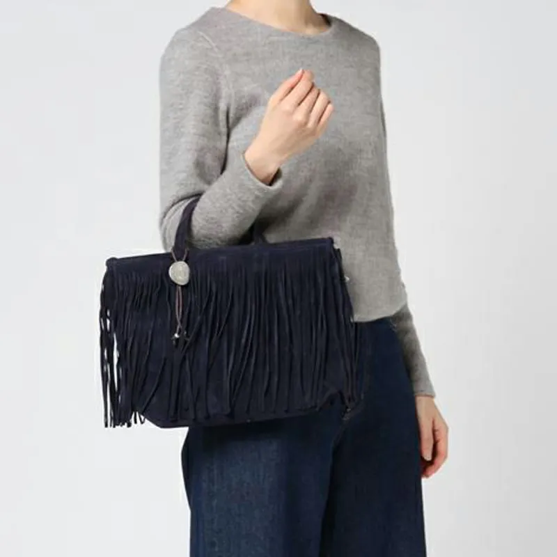 ROOTOTE Polyester One Shoulder Handbag Regular Women's Black/Camel/Apricot-5