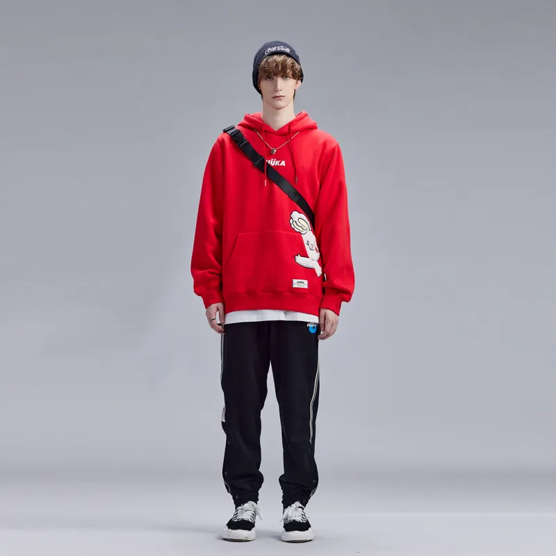 Guuka Sweatshirts Women's Red-3