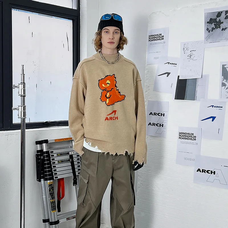 ROARINGWILD ARCH Sweaters Unisex-6