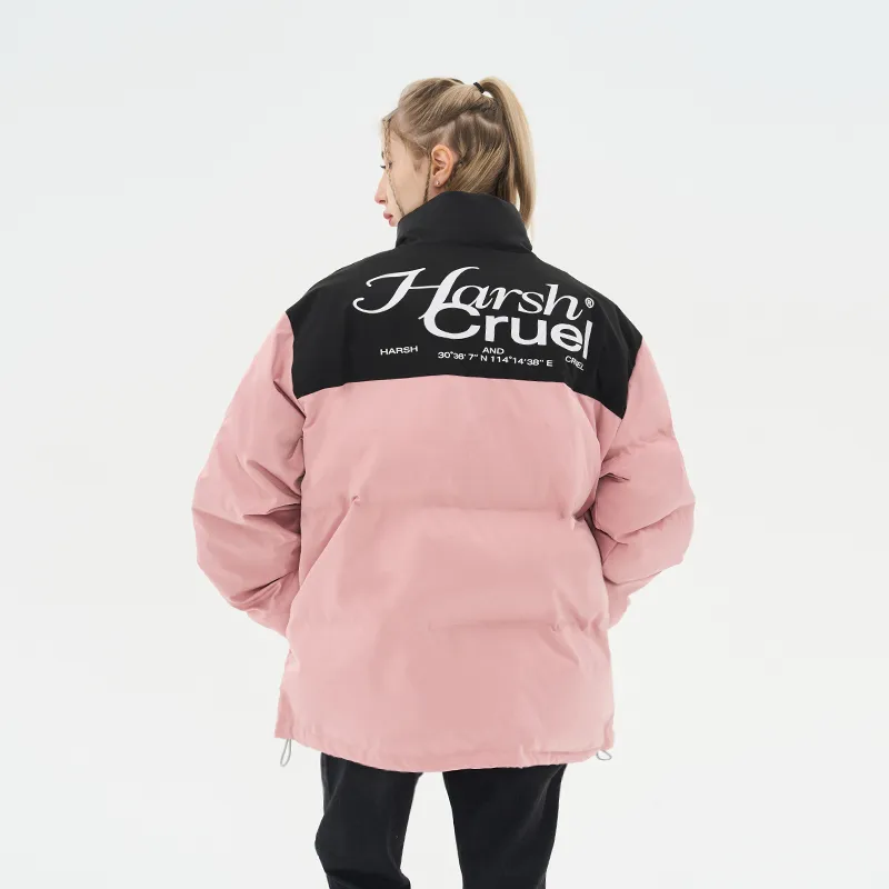 HARSH AND CRUEL Puffer Jackets Unisex-5