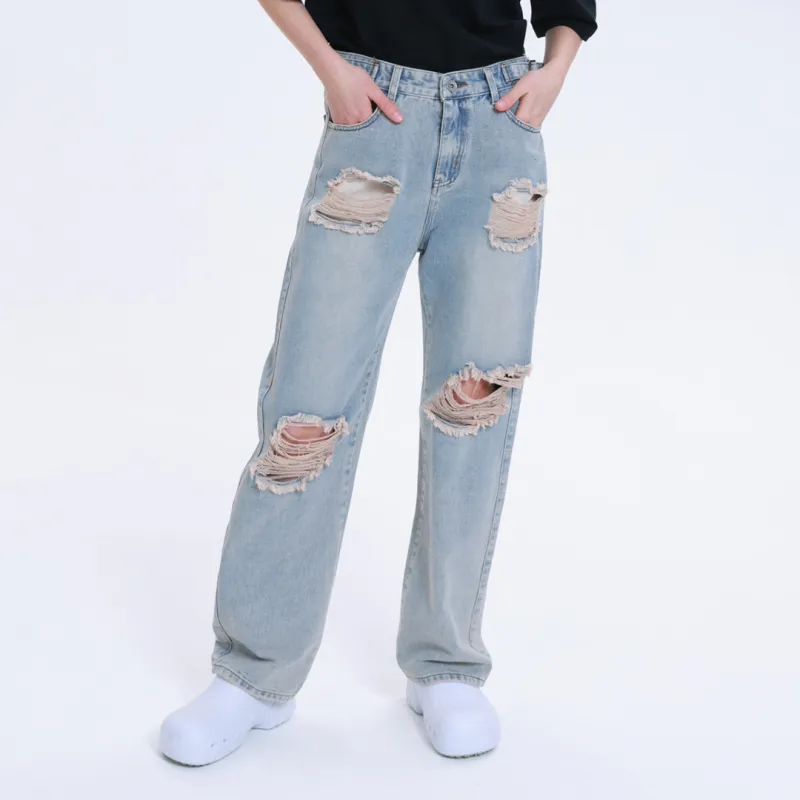 ASWZ Jeans Unisex Light Blue-11