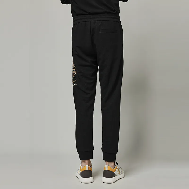 RARE Casual Pants Men Black-4
