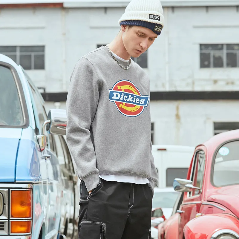 Dickies Sweatshirts Men Light Gray-2