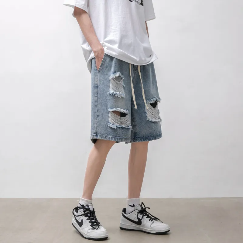 GROOL Denim Shorts Unisex-16