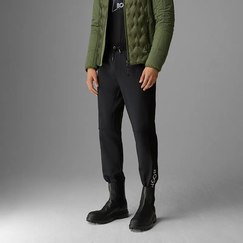 BOGNER Casual Pants Men Black W026-2