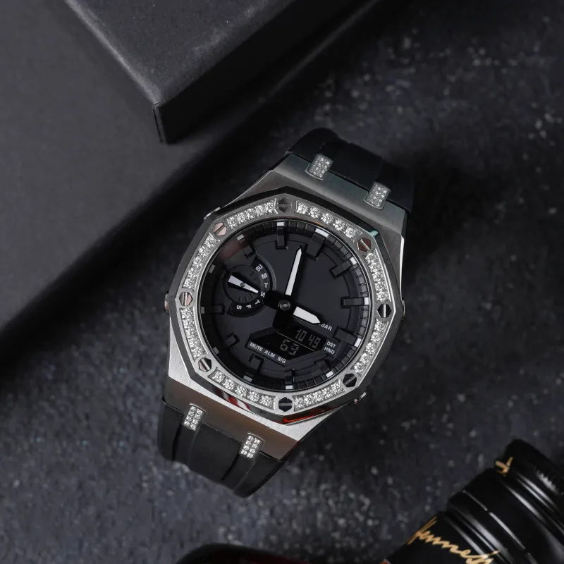 Vencrew Unisex Diamond Collection Watch Cases-2
