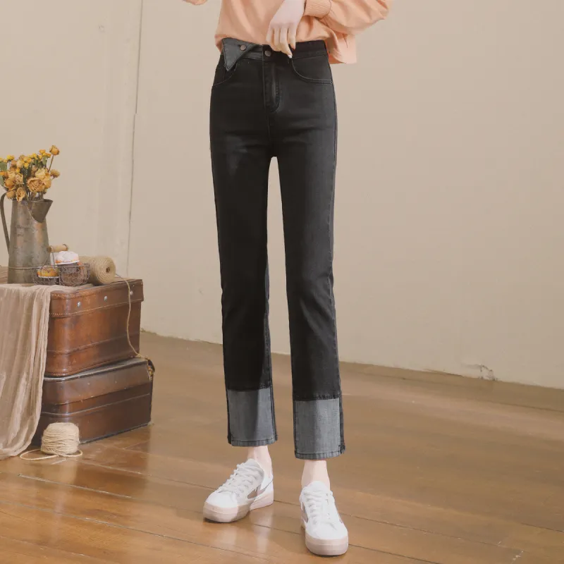 MITUAN Jeans Women's Black-2