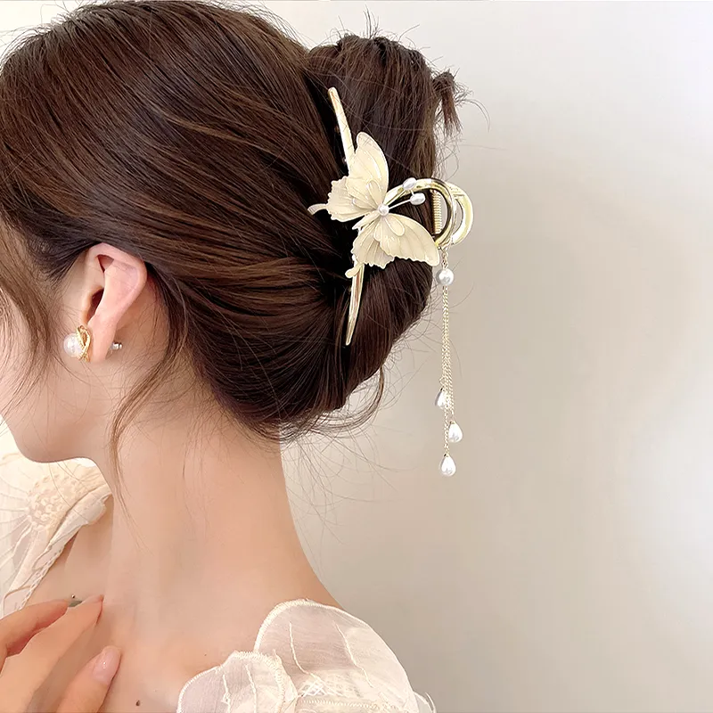 SENDME Hair Clips Women's Gold-2