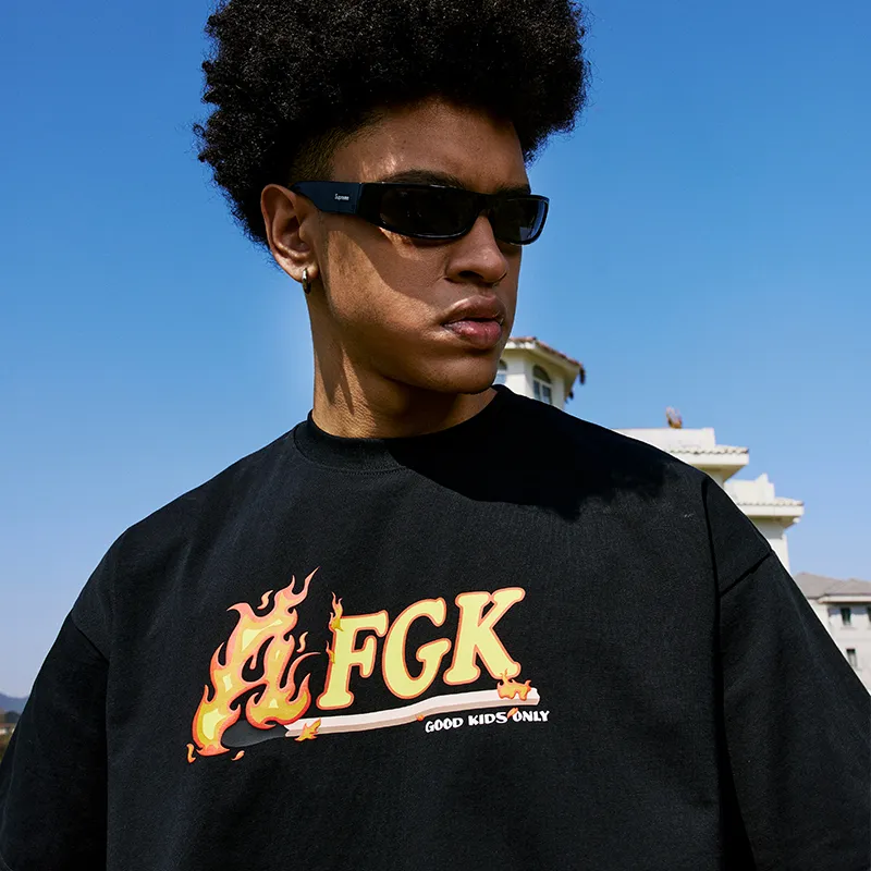 AFGK Drop Shoulder Sleeve T Shirt Unisex-4