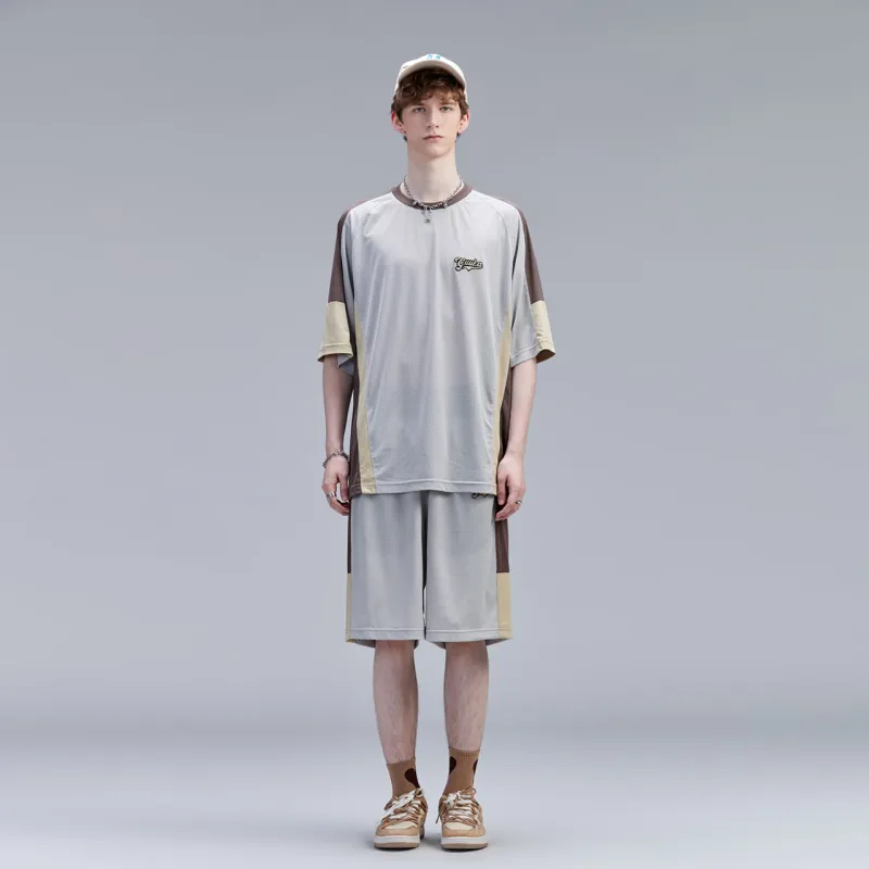Guuka Casual Shorts Men Gray-2