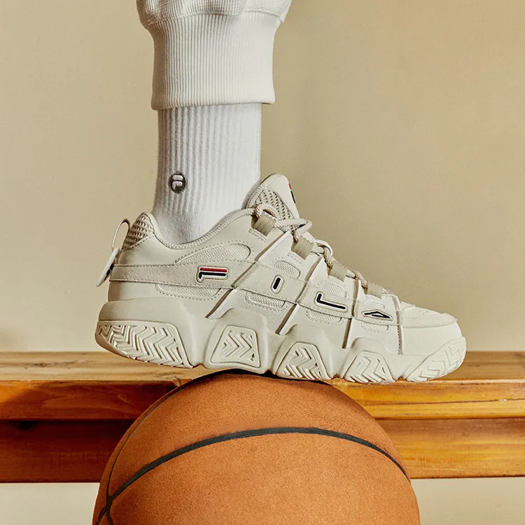 FILA FUSION Ade Barricade Sneakers 'Beige White' Women's-7
