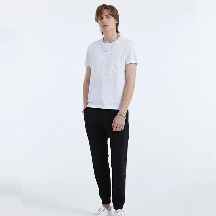 DAVID NAMAN Sports Pants Men's Black-3