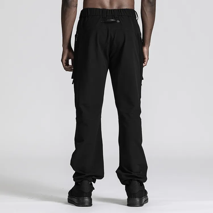 NORVINCY Western Outdoor Trendy Multicolor Cargo Pants Unisex-3