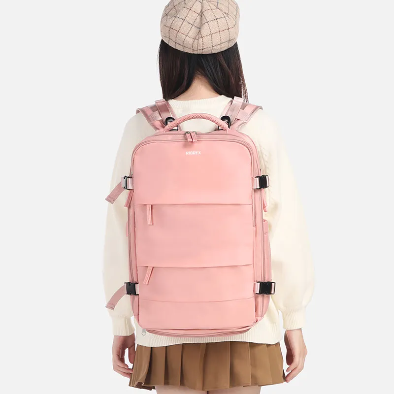 RIOREX Fabric Laptop Backpack Large Size Unisex Multicolor-4