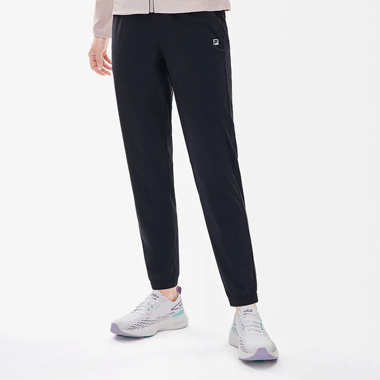 FILA Athletics Knitted Sweatpants Women's Pitch Black-5