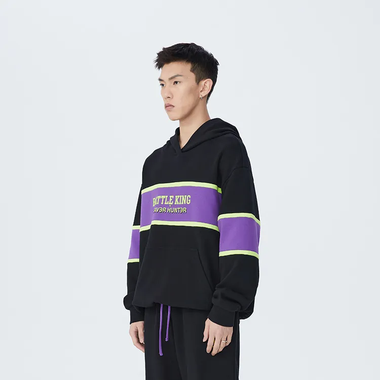 Caver&Hunter X BattleKing Sweatshirts Unisex Black-4
