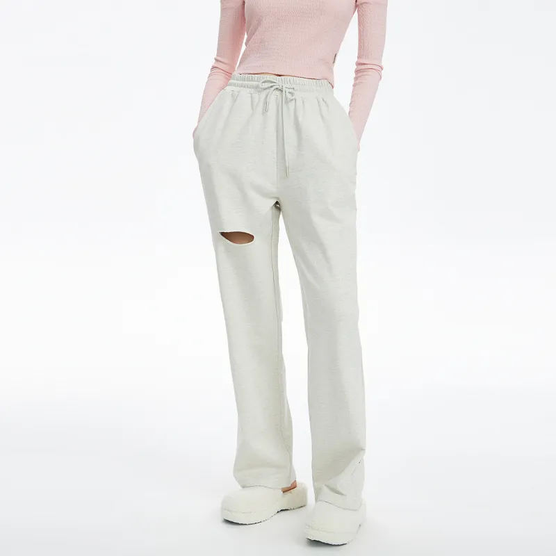 Vv.ok X ICONS Lab Casual Pants Unisex Light Heather Gray-5