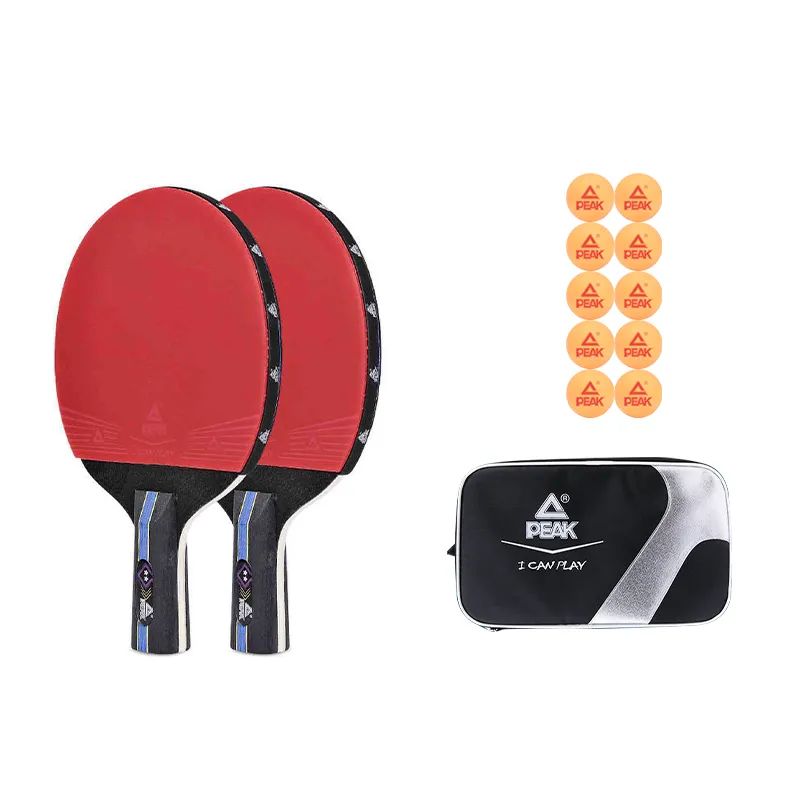 PEAK Ping Pong Paddles Unisex All Wood Set-8