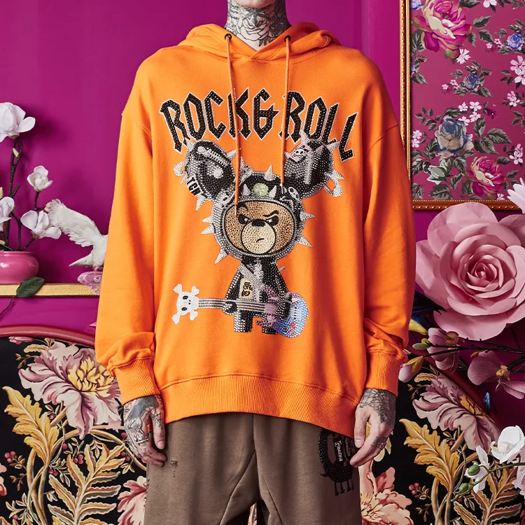 TCH Sweatshirts Unisex Orange-2