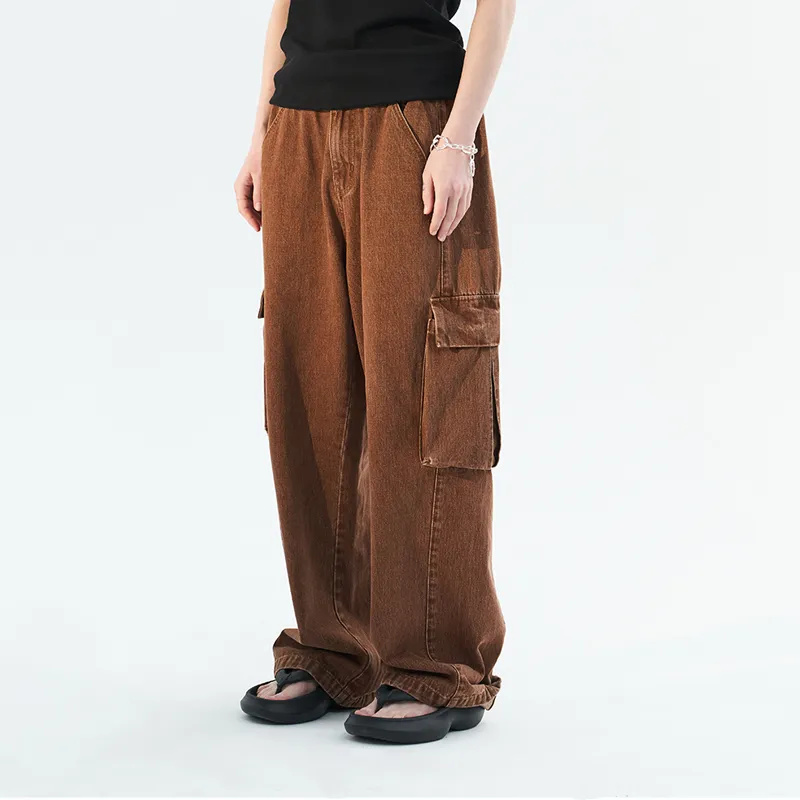 MODITEC Straight Moderate Jeans Unisex-3