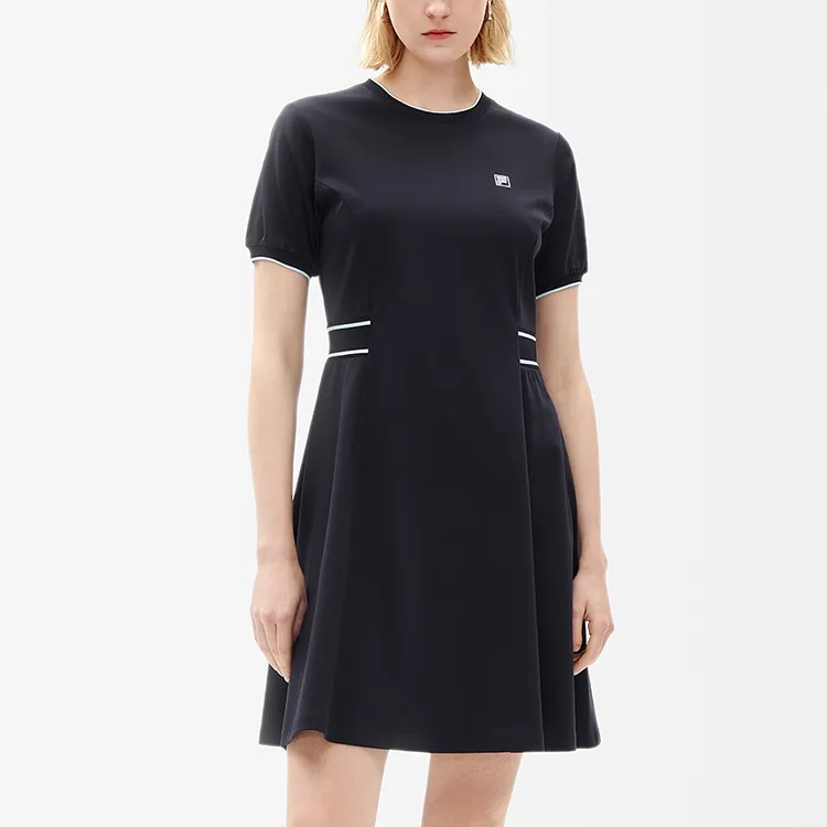 FILA Short Sleeved Dresses Women's Legend Blue-4