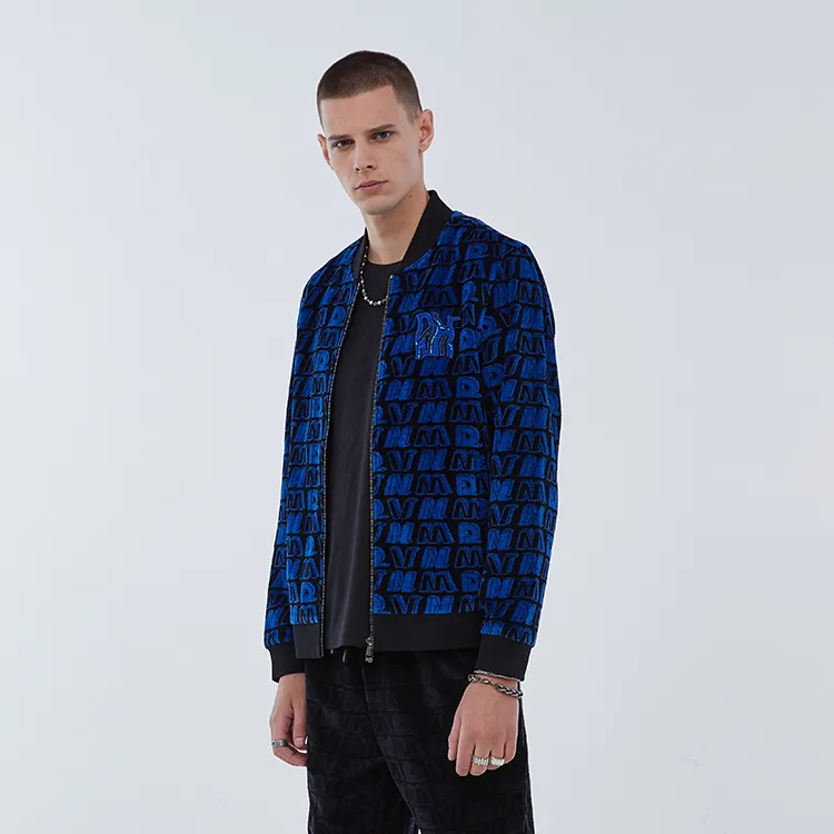 DAVID NAMAN FW22 Jacket Men's Royal Blue-4