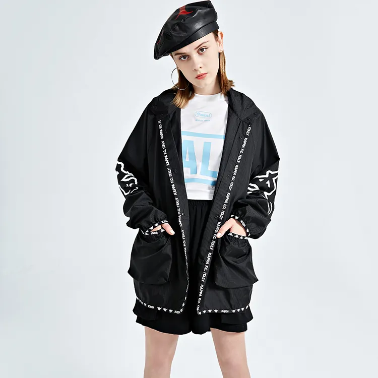 Kappa Trench Coat Unisex Bleach-10