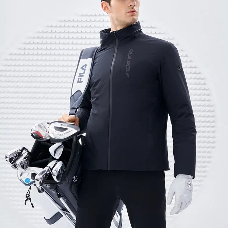 FILA Athletics Down Jacket Men's Pitch Black-4