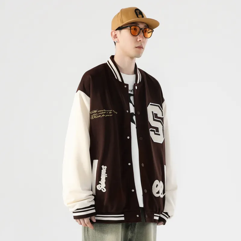 SIDEEFFECT Baseball Jacket Coat Unisex-23