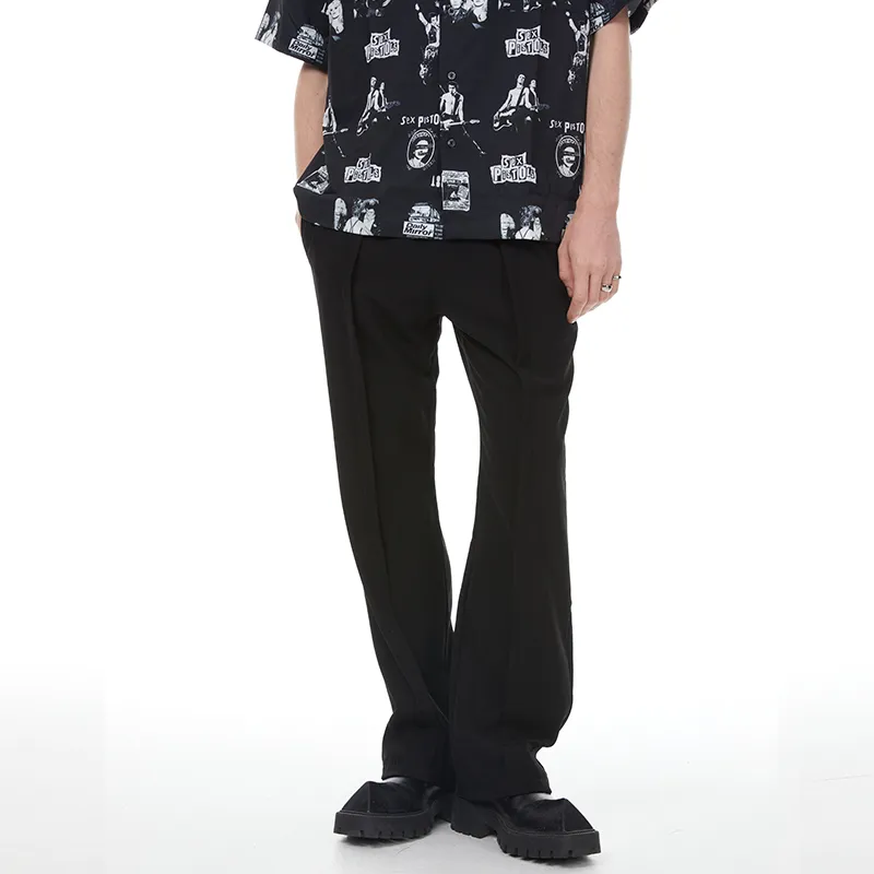 KREATE Suit Trouser Unisex Black Ecru-10