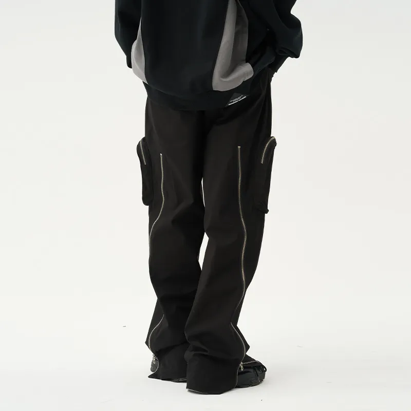 RUNNINWHEEL Casual Pants Unisex-4