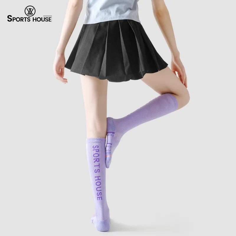 SPORT'S HOUSE Sports Socks Multicolor Nylon Cotton Women's 2 Pack-6