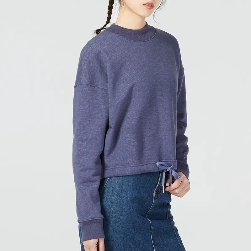 Under Armour Script Sweatshirts Women's Purple-3