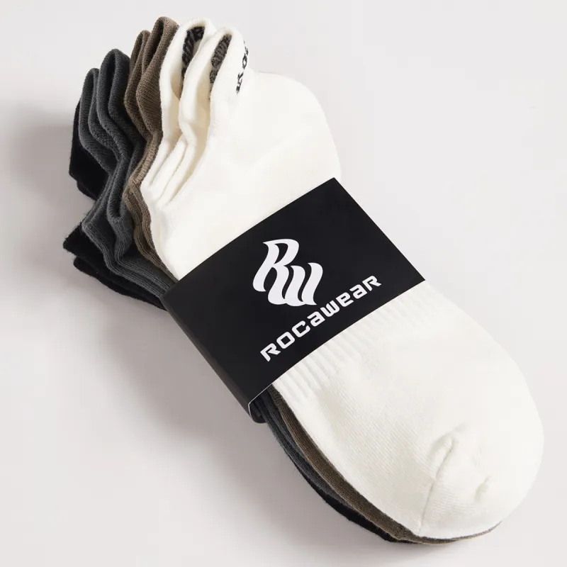 ROCAWEAR Ankle Socks Unisex 4 Pack-3
