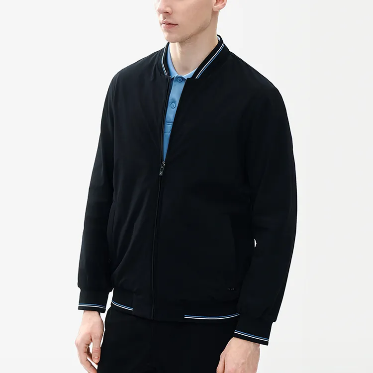 FILA Jackets Men Jet Black-4