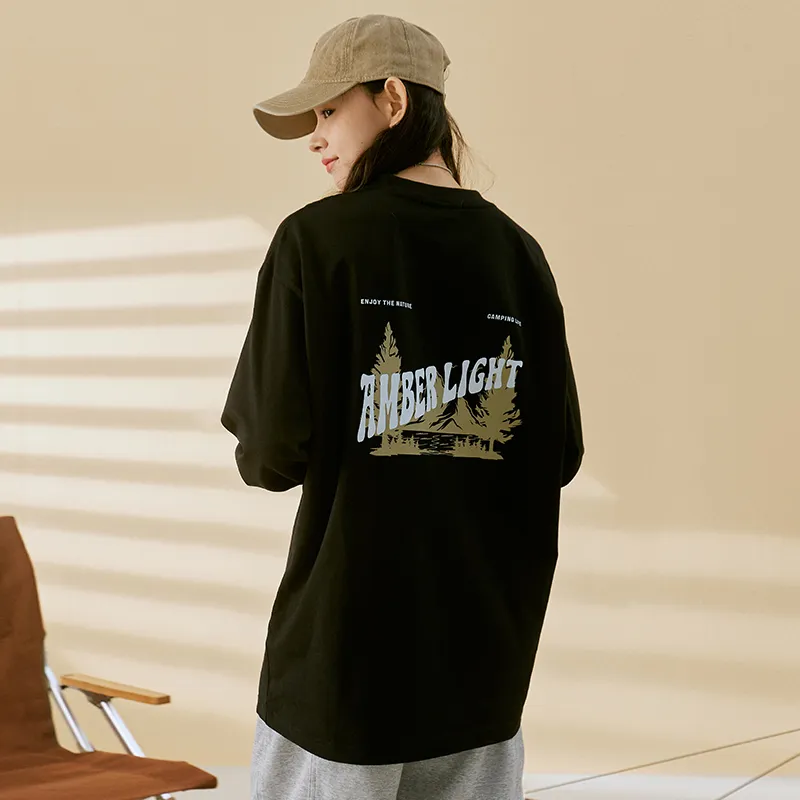 AMBER LIGHT AMBER LIGHT Mountain Outdoor T Shirts Unisex-4