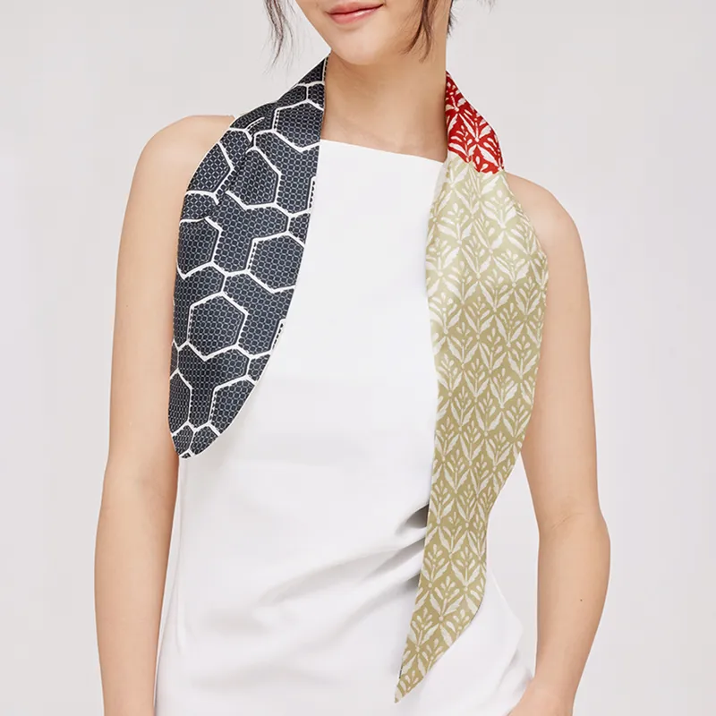 NAME.S Silk Scarves Women's-2