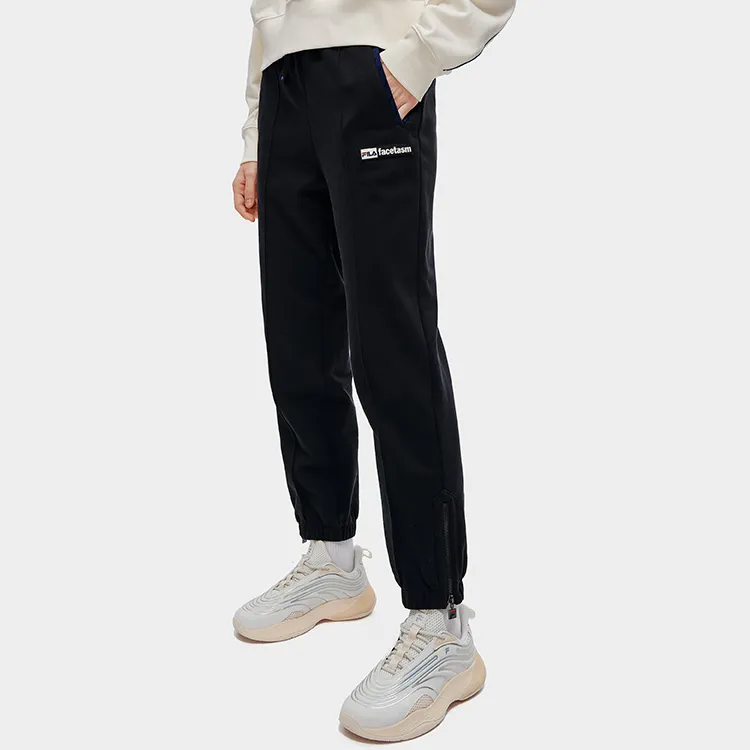 FILA FUSION Casual Pants Women's Black-4