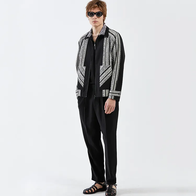 DAVID NAMAN SS22 Casual Pants Men's Black-4