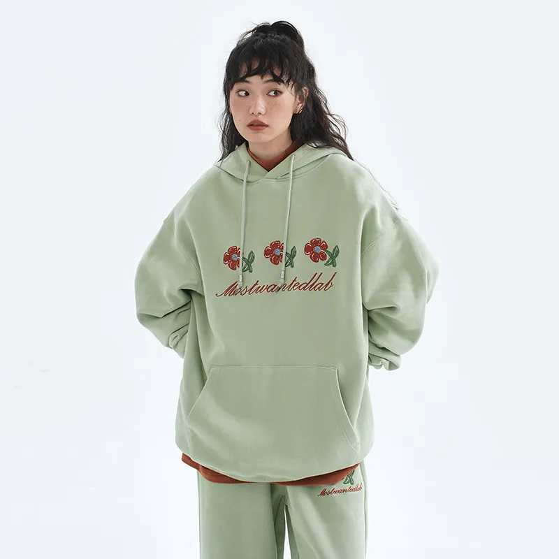 MostwantedLab MostwantedLab Vintage Flower Sweatshirt Unisex-9