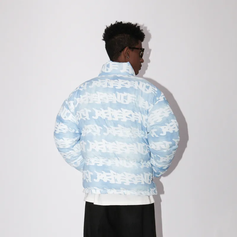 EMPTY REFERENCE Puffer Jackets Unisex Light Denim-4