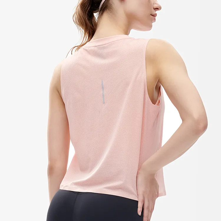 FILA Athletics Sleeveless Sports Shirts Women's Soft Pink-4