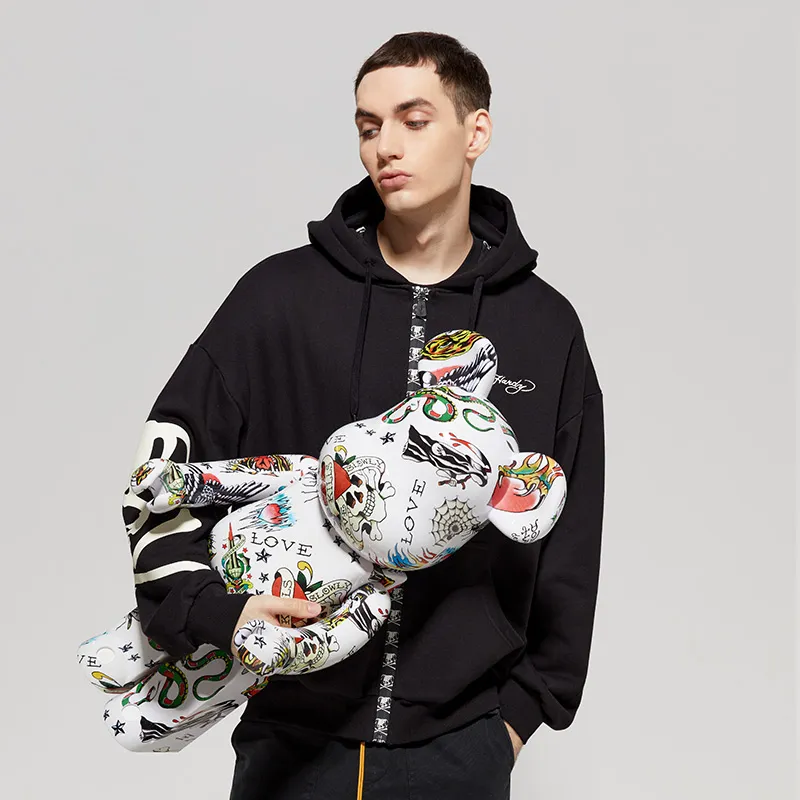 Ed Hardy Sweatshirts Men Black E1ODM276-3