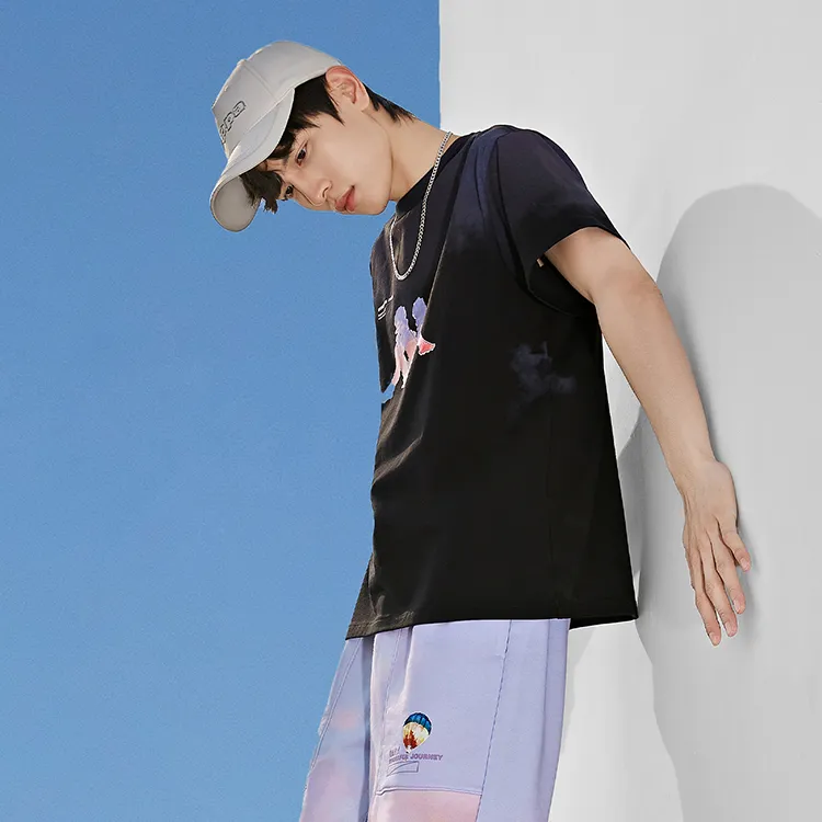 Kappa Reality Mirror Drop Shoulder Sleeve T-Shirt Unisex-4