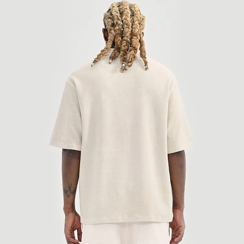 SSSAINT LOUIS Polo Shirts Unisex Cream White-2