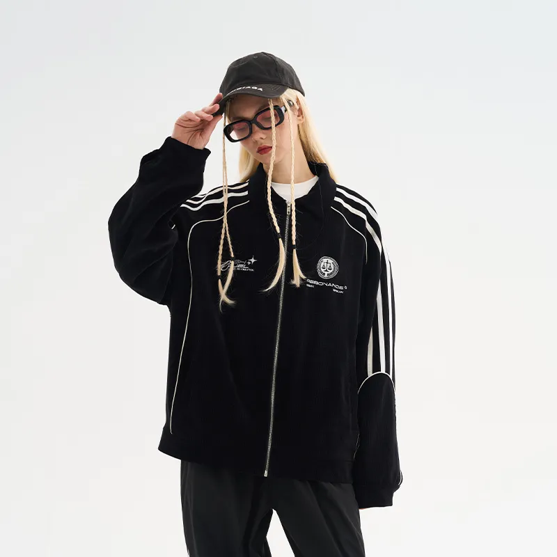 HARSH AND CRUEL Soccer Sports Structure Jacket Unisex-2