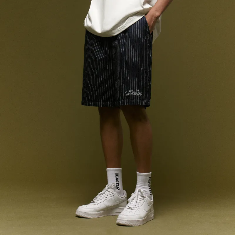 BEASTER Denim Shorts Unisex-4