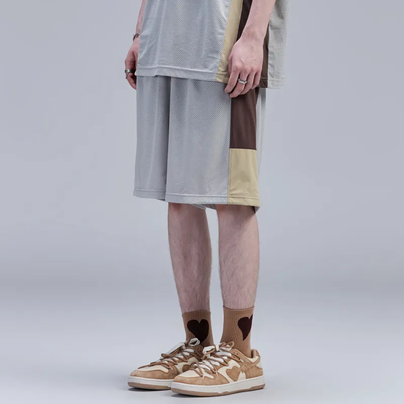 Guuka Casual Shorts Men Gray-7