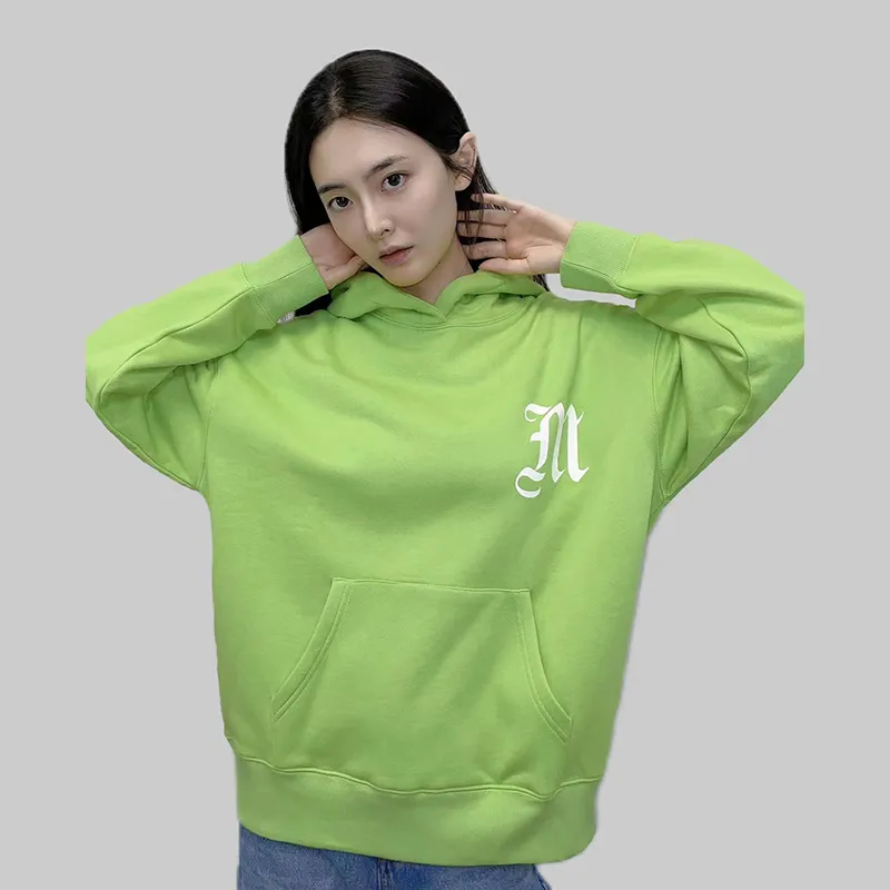 MAKE HAPPINESS Sweatshirts Unisex Neon Green-2