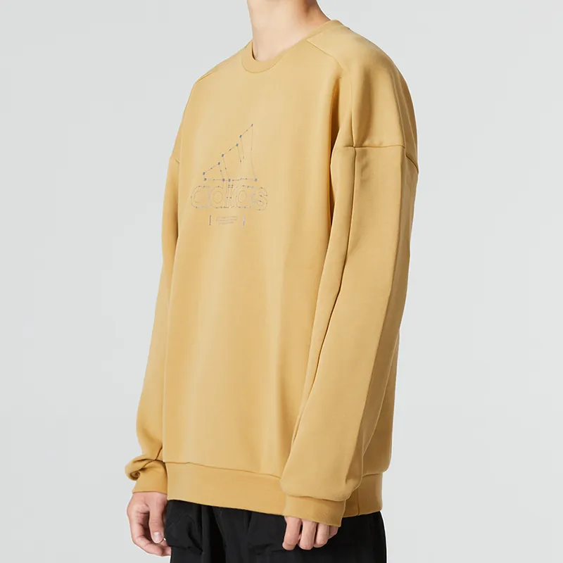 Adidas Sweatshirts Men Khaki-4